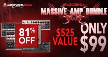 Get 81% OFF STUDIODEVIL Guitar & Bass Sims @ Audio Plugin Deals