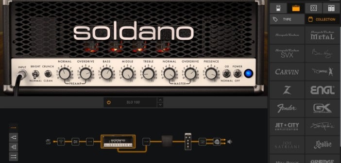 IK Multimedia Offers FREE Soldano SLO-100 For AmpliTube 5 CS