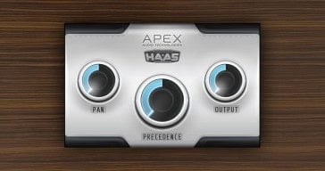 Haa5 free stereo widener effect by Apex Audio Technologies.