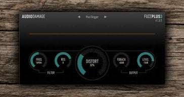 uzzPlus 3 free distortion VST/AU plugin by Audio Damage.