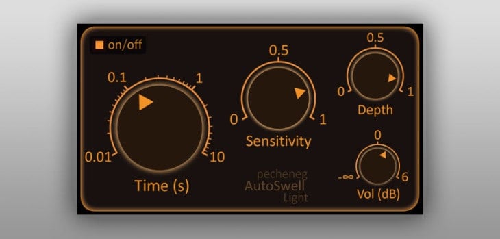 Free AutoSwell Light VST/AU plugin by Pecheneg Audio FX.