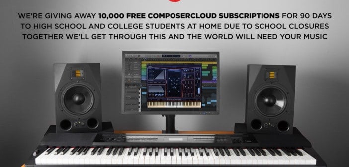 10,000 FREE ComposerCloud Subscriptions Available For Students