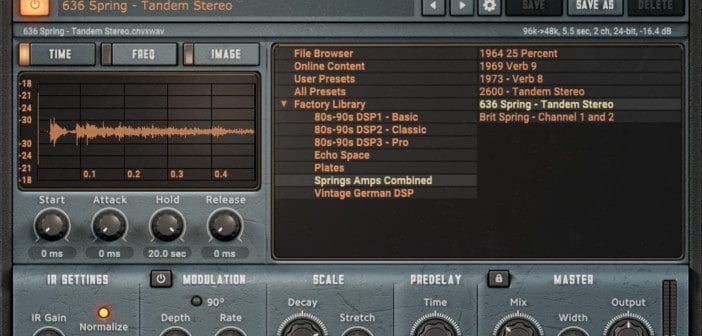 Impulse Record Releases FREE Convology XT VST/AU Plugin