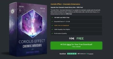 Coriolis Effect Is A FREE 1GB+ SFX Sound Library By Ghosthack