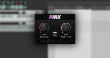 CredlandAudio Releases "Pink" Free Noise Generator VST/AU Plugin