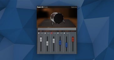 Dark VX Kick Drum free VSTi plugin instrument by Chokehold.