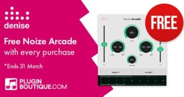 Get Noize Arcade For FREE With Any Purchase @ Pluginboutique