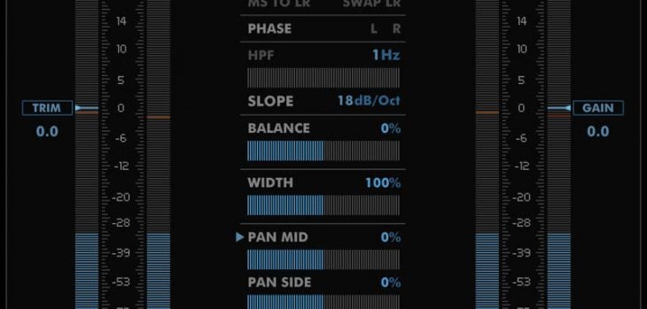 Free TrackControl Channel Strip VST/AU Plugin by DMG Audio.