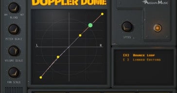 Free Doppler Dome VST plugin by Aegean Music.