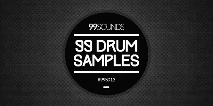 99 Drum Samples by 99Sounds.