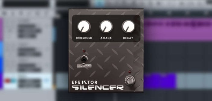 Kuassa Releases Free Efektor Silencer Noise Gate VST/AU/AAX Plugin