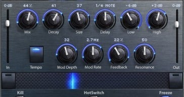 Blackhole reverb effect by Eventide (review).