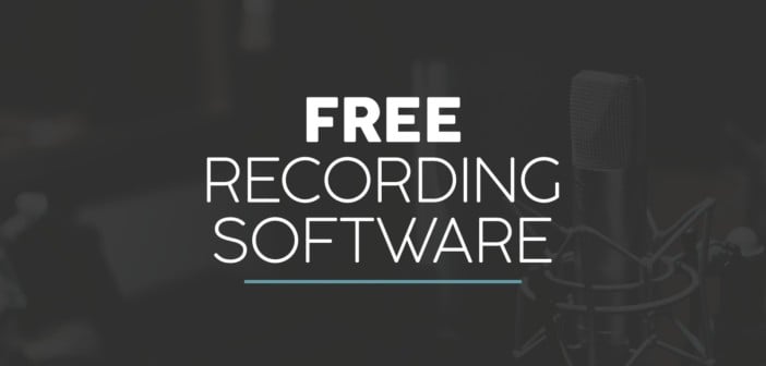 Best FREE Recording Software