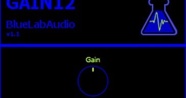 Blue Lab Audio Releases Free Gain12 VST/AU Plugin