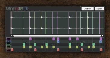 Free Groove Extractor VST plugin by AudioGaming.