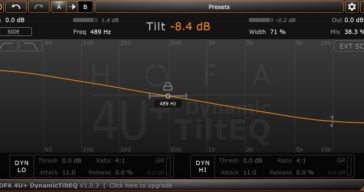 HOFA-Plugins Releases Free 4U+ DynamicTiltEQ