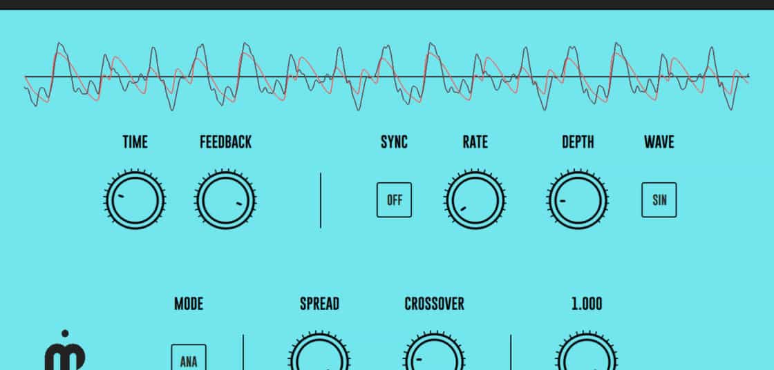 Free DLYM Delay Modulator VST/AU Plugin By Imaginando.