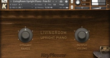 FREE LivingRoom Upright Piano Sound Library