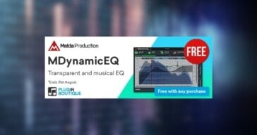 MDynamicEQ Is FREE With Any Purchase @ Plugin Boutique