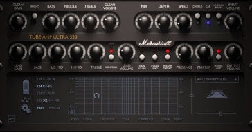 U539 Free virtual guitar amplifier by Mercuriall Audio Software.