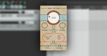 Mind The Gap Is A Free Delay AU Plugin By Luke Zeitlin