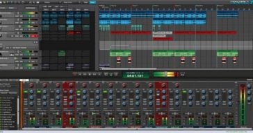 Here's what the latest edition of Mixcraft Pro Studio looks like.