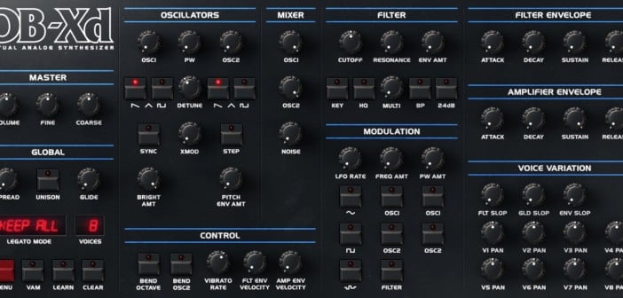 OB-Xd 2.0 by discoDSP