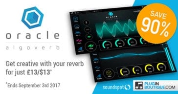 Get SoundSpot Oracle Reverb VST/AU Plugin For $13 (90% OFF)