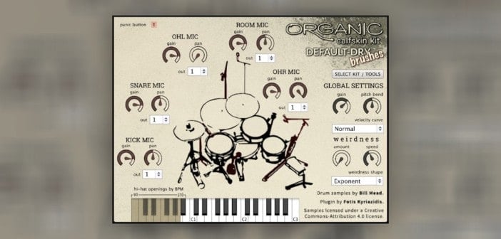 Organic Calfskin Kit by Organic Drum Loops