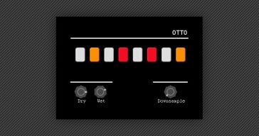 Free Otto bitcrusher VST/AU plugin by MartinFM.