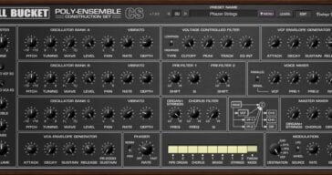 Full Bucket Music Releases Free PECS String Machine Plugin