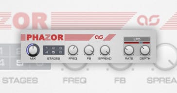 Free Phazor VST/AU plugin by Adam Szabo!