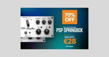 Get 70% OFF PSP SpringBox Spring Reverb @ VSTBuzz