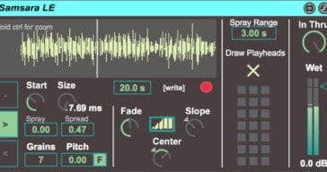 Isotonik Studios Releases Free Samsara LE Granular Looper (M4L)