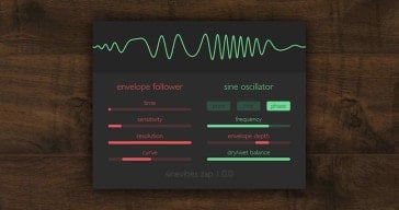 Zap freeware AU plugin by Sinevibes.