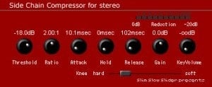 Side Chain Compressor by Slim Slow Slider.