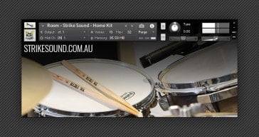 FREE Home Kit drum sample collection by Strike Sound.