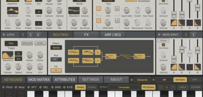 Synthmaster One iOS FREE