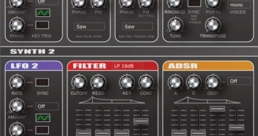 TAL-NoiseMaker - FREE Virtual Analog Synthesizer By Togu Audio Line