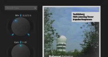 Balance Mastering Releases Free Teufelsberg Reverb VST/AU Plugin