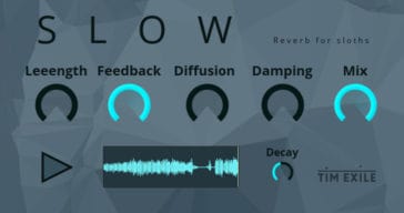 Tim Exile SLOW Experimental Reverb for Reaktor