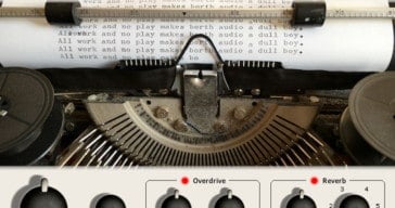 Typewriter by Borth Audio