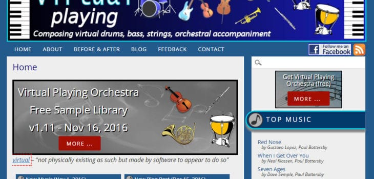 Free Virtual Playing Orchestra Released By Paul Battersby