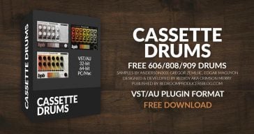 Cassette Drums (Free Drum VST/AU Plugin)