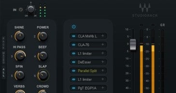 Waves Audio Releases FREE StudioRack Plugin Chainer