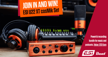 New Beat Magazine Offers FREE Software + ESI U22 XT Giveaway