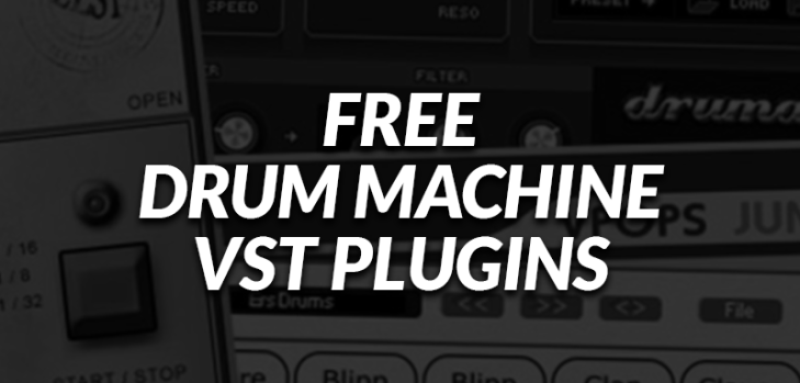 Free Drum Machine VSTi/AUi Plugins!