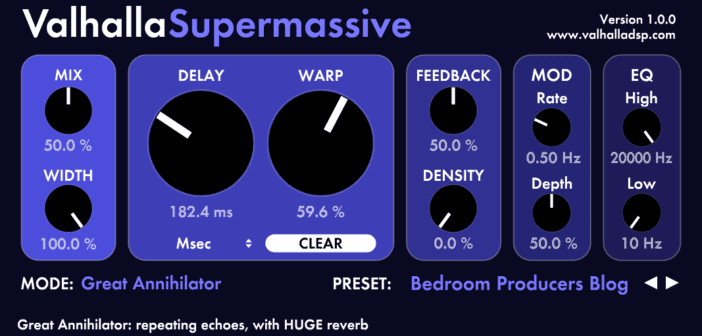 ValhallaSupermassive by Valhalla DSP