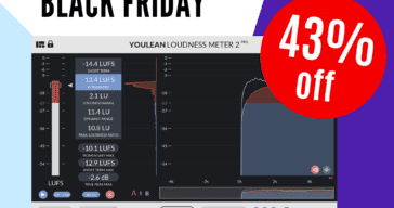 Youlean Loudness Meter 2 Pro Black Friday Sale - 43% OFF!